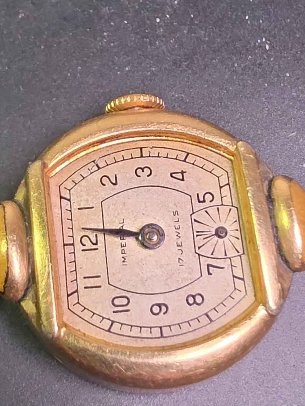 Vintage Women's Gold-Tone Multi-Face Bracelet Watch Faces